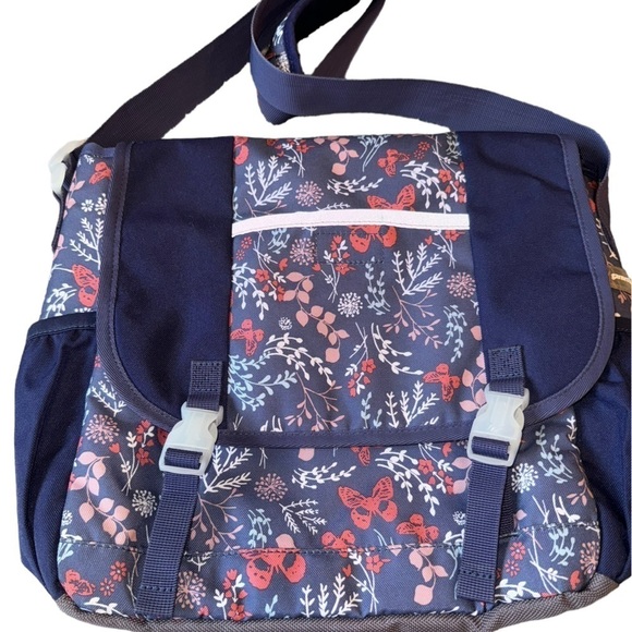 Garnet Hill Eco Crossbody Messenger Bag - Picture 14 of 14